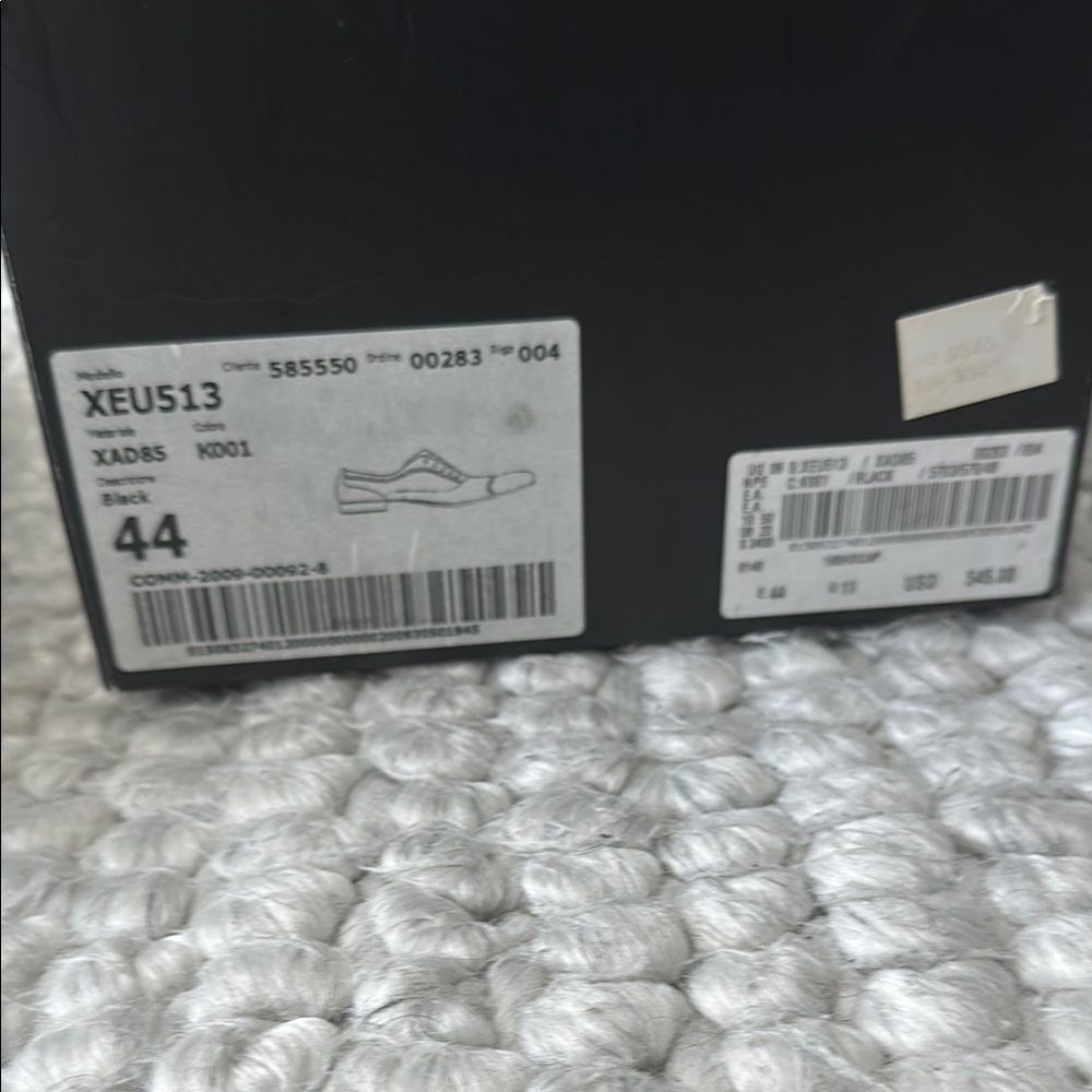 Emporio Armani Black dress shoes